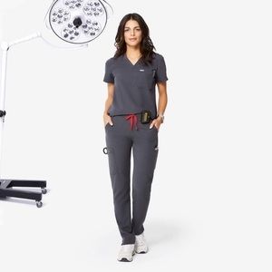 Figs Catarina Scrub Top - Limited Edition Color (Charcoal)!